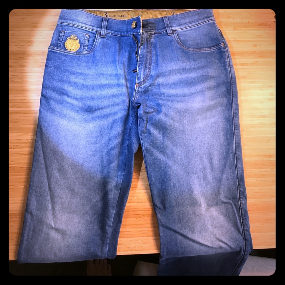 Billionaire Men's Exclusive Jeans NWOT Waist 33 US | 50 EU